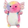Squishmallow 10 Inch Tinley The Tie Dye Axolotl Easter Hug Mees Plush Toy