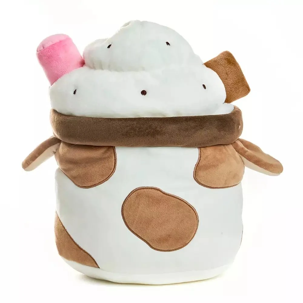 Cuddle Barn 11 Inch Chocolate Mooshake Kawaii Plush Toy 2 Cuddle Barn 11 Inch Chocolate Mooshake Kawaii Plush Toy - Image 2
