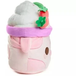 Cuddle Barn 11 Inch Strawberry Mooshake Kawaii Plush Toy -Stuffed Toy Store 11strmoo cuddle barn 11 inch strawberry mooshake kawaii plush toy 836147