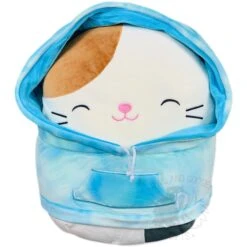 Squishmallow 12 Inch Cam The Cat Hoodie Squad Plush Toy