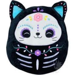 Squishmallow 12 Inch Jana The Cat Day Of The Dead Plush Toy