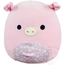 Squishmallow 12 Inch Peter The Pig Floral Easter Plush Toy
