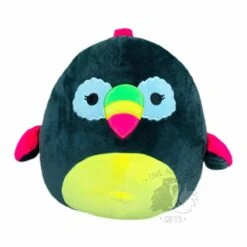 Squishmallow 12 Inch Tito The Toucan Blacklight Plush Toy