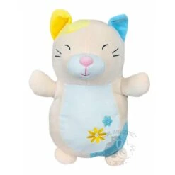 Squishmallow 14 Inch Caddie The Cat Easter Hug Mees Plush Toy