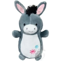 Squishmallow 14 Inch Jason The Donkey Easter Hug Mees Plush Toy