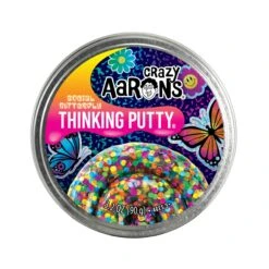 Crazy Aarons Social Butterfly Full Size 4 Inch Thinking Putty Tin