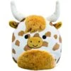Squishmallow 8 Inch Alonzo The Highland Cow Plush Toy