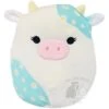Squishmallow 8 Inch Belana The Cow Floral Daisy Print Easter Plush Toy