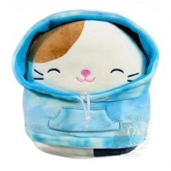 Squishmallow 8 Inch Cam The Cat Hoodie Squad Plush Toy