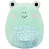 Squishmallow 8 Inch Fritz The Frog Floral Easter Plush Toy