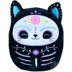 Squishmallow 8 Inch Jana The Cat Day Of The Dead Plush Toy