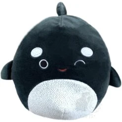 Squishmallow 8 Inch Kai The Orca Whale Plush Toy