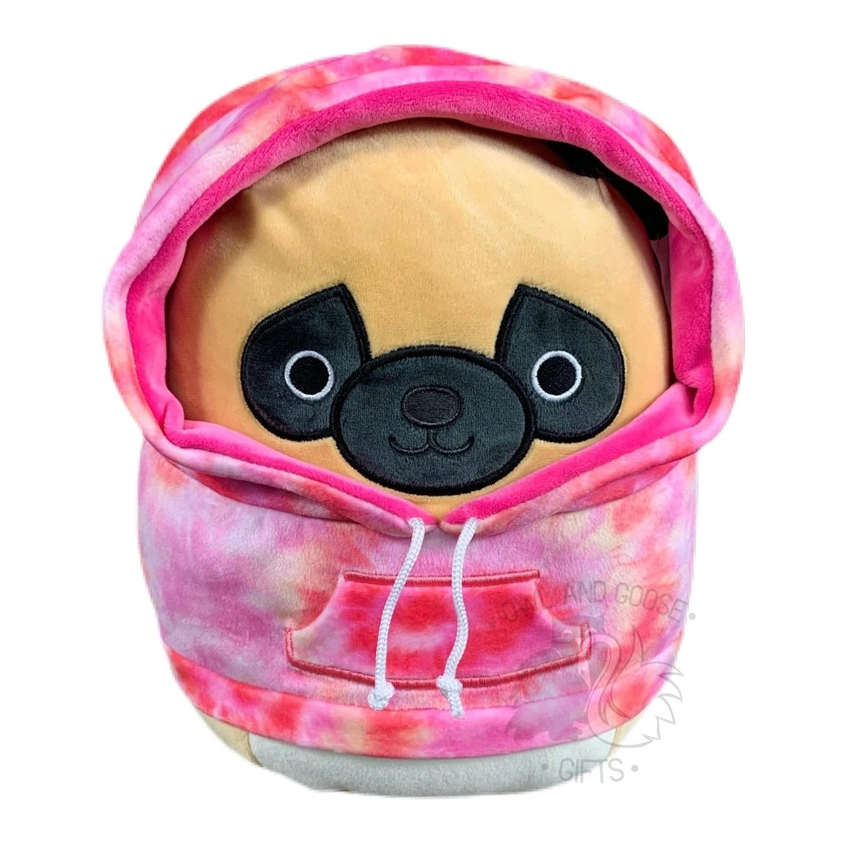 Squishmallow 8 Inch Prince The Pug Hoodie Squad Plush Toy 1 Squishmallow 8 Inch Prince The Pug Hoodie Squad Plush Toy