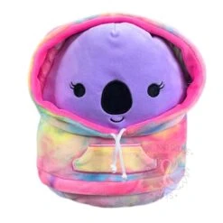 Squishmallow 8 Inch Renate The Koala Hoodie Squad Plush Toy