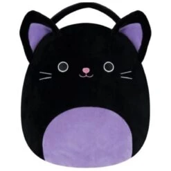 Squishmallow 12 Inch Autumn The Cat Halloween Plush Treat Pail