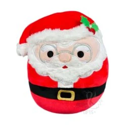 Squishmallow 8 Inch Nick The Santa Claus With Holly Christmas Plush Toy