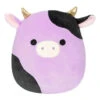Squishmallow 12 Inch Alexie The Purple Cow Plush Toy