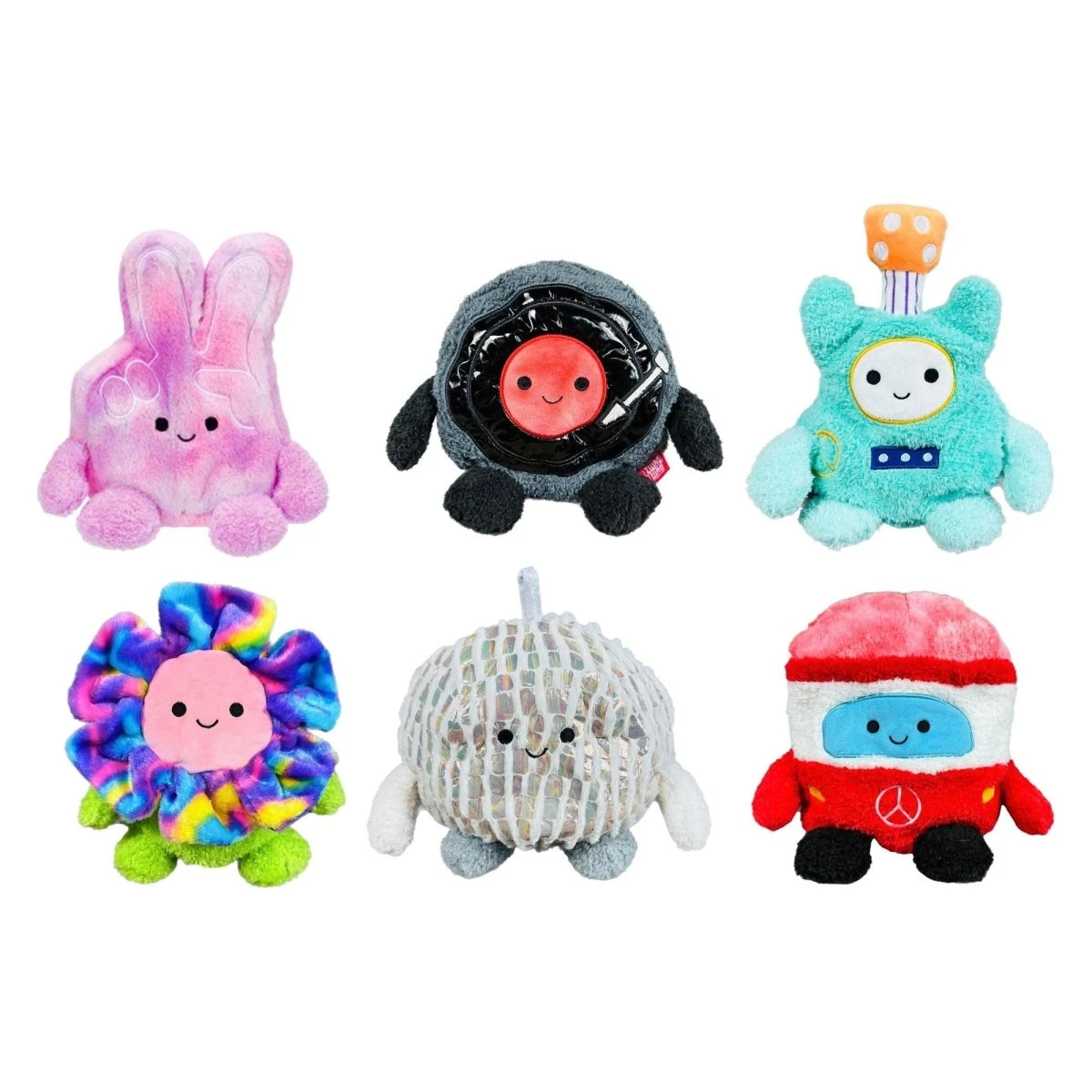 Bumbumz 7.5 Inch Groovy Bumz Set Of 6 - Petra, Randy, Giovanni, Faye, Demi, Vance 1 Bumbumz 7.5 Inch Groovy Bumz Set Of 6 - Petra, Randy, Giovanni, Faye, Demi, Vance