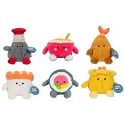 Bumbumz 7.5 Inch Takeout Bumz Set Of 6 - Spence, Rufus, Tim, Seth, Shah, Dylan