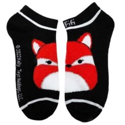 Squishmallow Squad 5 Pack Ankle Socks With Fuzzy Detail- Adult Size -Stuffed Toy Store bio squadsocka squishmallow squad 5 pack ankle socks with fuzzy detail adult size 354650