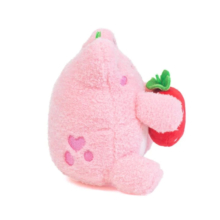 Cuddle Barn 6 Inch Lil Series The Strawberry Munch Wawa Plush Toy 2 Cuddle Barn 6 Inch Lil Series The Strawberry Munch Wawa Plush Toy - Image 2