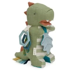 Itzy Ritzy Bespoke Link & Love™ Dinosaur Activity Plush With Teether Toy