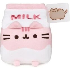 Pusheen 6 Inch Strawberry Milk Sips Plush Toy