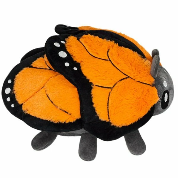 Squishable 7 Inch Mini Monarch Butterfly Plush Toy 2 Squishable 7 Inch Mini Monarch Butterfly Plush Toy - Image 2