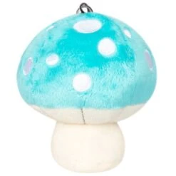 Stuffed Toy Store -Stuffed Toy Store sqtmushclp squishable 3 inch turquoise mushroom micro clip 448669