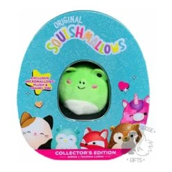Squishmallow Micro Mallow Wendy The Frog Collector's Tin