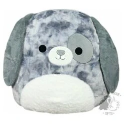 Squishmallow 24 Inch Gustavus The Gray Dog Plush Toy